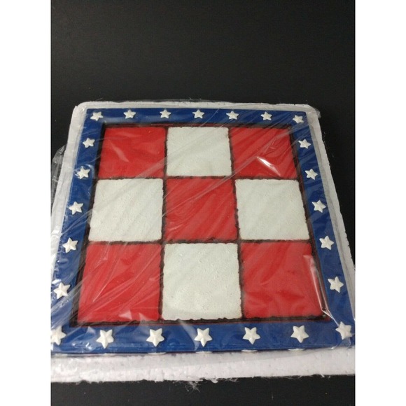 FAME NIB Civil War Tic Tac Toe Collectors Desktop Hand Painted Military - Picture 3 of 3